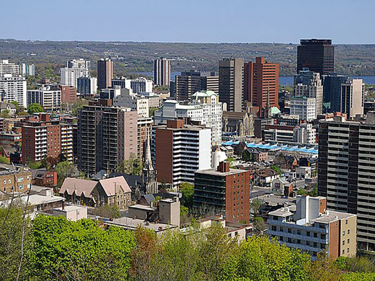 View to Hamilton from the Mountain